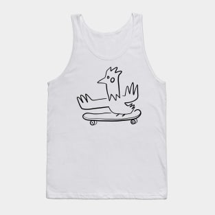 chicken surfer Tank Top